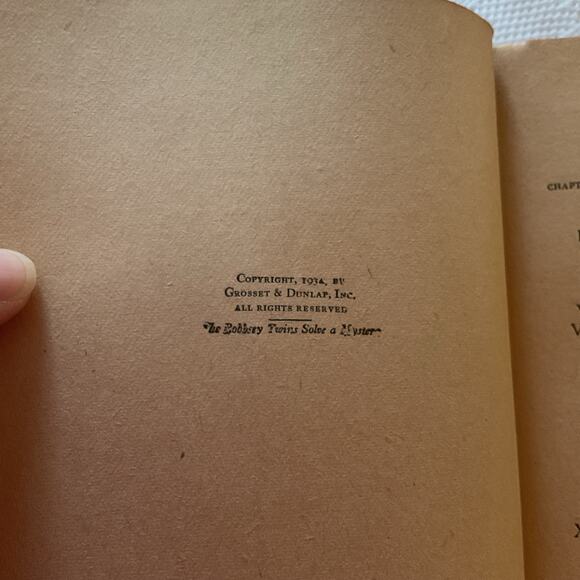 1934 The Bobbsey Twins Solve a Mystery by Laura Lee Hope Hardcover - Picture 7 of 10